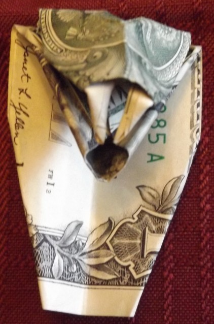 Joshua's-Origami-Folded-$1-Bills